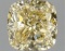 Fancy Yellow Cushion Cut 1.08ct Vs1 Lab Diamond
