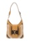Gucci Jackie Metallic & Neut Canvas Shoulder Bag