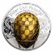 2024 Mongolia 2 Oz Silver Imperial Coronation Egg