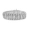Sparkling 8.50ct Diamond Alternating Link Bracelet