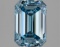 Fancy Blue Emerald Cut 2.12ct Vs1 Lab Diamond