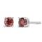 14k Gold .50ct Pink Diamond Stud Earrings