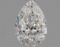 Gia Certified Pear Cut .65ct Si1 Diamond