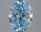 Fancy Blue Oval Cut 2.83ct Vs1 Lab Diamond
