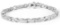 14k Wgold Princess 1.00ct Diamond Tennis Bracelet