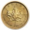 2019 Canada 1/10 Oz Gold Maple Leaf Bu