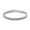 Elegant 2.00ct Diamond Miracle Plate Link Bracelet