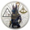 2023 Sierra Leone 2 Oz Silver Anubis Colorized