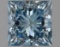 Fancy Blue Princess Cut 2.11ct Vs1 Lab Diamond