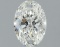 Gia Certified Oval Cut .83ct Si1 Diamond