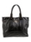 Tory Burch Blk Leather Gold-tone Hdw Top Hdl Bag