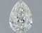 Gia Certified Pear Cut 1.00ct Si2 Diamond