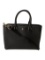 Tory Burch Blk Saffiano Zip Cls Top Hdl Bag