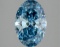 Fancy Blue Oval Cut 2.51ct Vs2 Lab Diamond