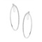 Round .02ct Diamond Accent Hoop Earrings