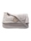 Tory Burch Grey Leather Snap Cls Shoulder Bag