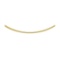 14k Gold Classic Omega Style Necklace