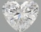 Igi Certified Heart Cut 1.47ct Vs1 Lab Diamond