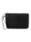 Tory Burch Blk Leather Gold-tone Hdw Zip Clutch