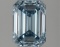 Fancy Blue Emerald Cut 2.45ct Vs2 Lab Diamond