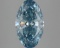 Fancy Blue Oval Cut 2.99ct Vs1 Lab Diamond