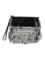 Proenza Schouler Blk Leather Fringe Trim Clutch