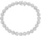 14k Wgold 3.88ct Diamond Cluster Link Bracelet