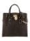 Michael Kors Prt Brown Leather Chain-link Tote