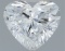 Gia Certified Heart Cut .61ct Si2 Diamond