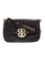 Tory Burch Black Leather Flap & Crossbody Bag