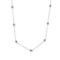 Elegant .75ct Diamond By The Yard Necklace
