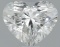 Gia Certified Heart Cut .52ct Vvs1 Diamond