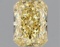 Fancy Yellow Radiant Cut 1.48ct Vs1 Lab Diamond
