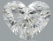 Gia Certified Heart Cut .55ct Vvs2 Diamond