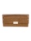 Jimmy Choo Brown & Metallic Leather Flap Clutch