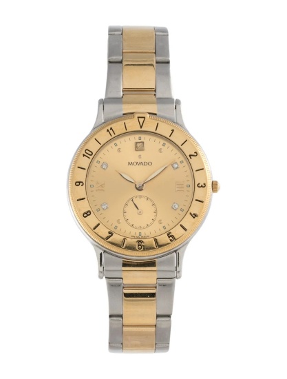 Movado Classic Gold Dial Quartz Men's 35mm