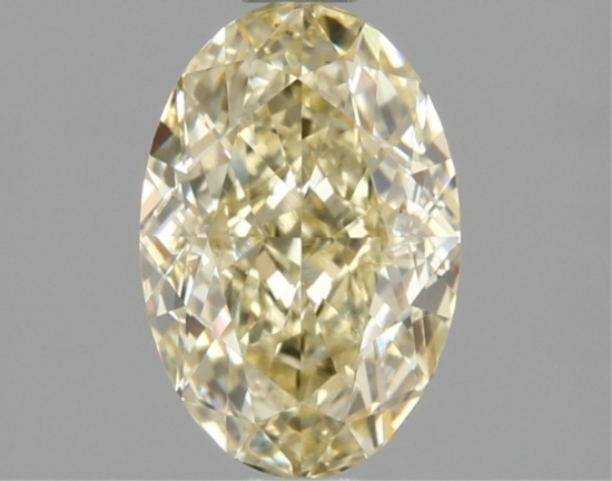 Fancy Yellow Oval Cut 1.52ct Vs1 Lab Diamond