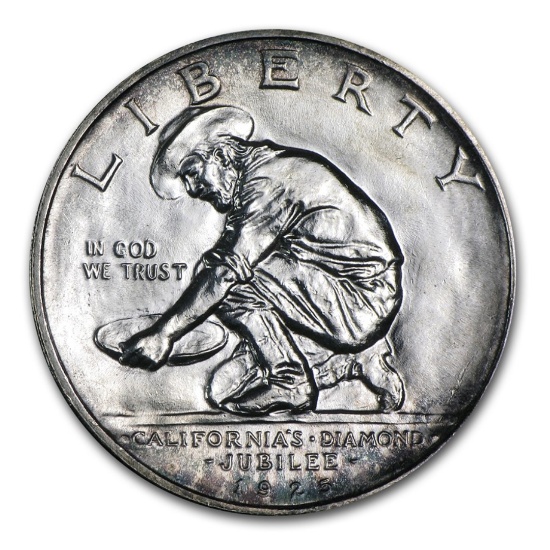 1925-s California Diamond Jubilee 50c Commem Bu