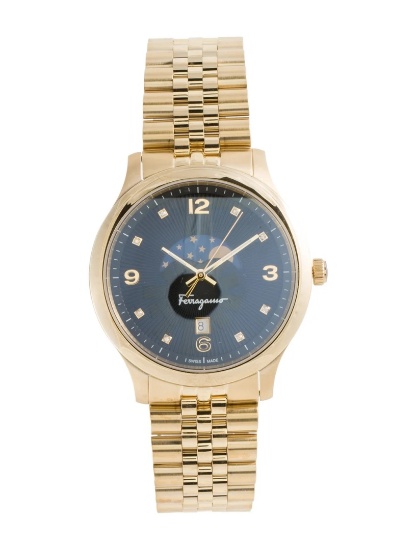 Salvatore Ferragamo Duo Moonphase Qtz Women's 40mm