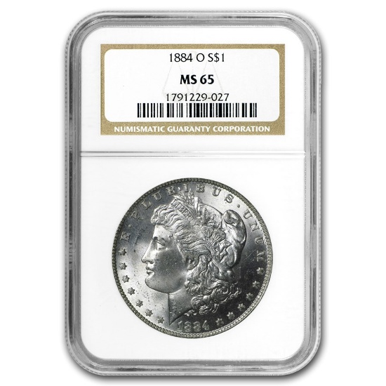 1884-o Morgan Dollar Ms-65 Ngc