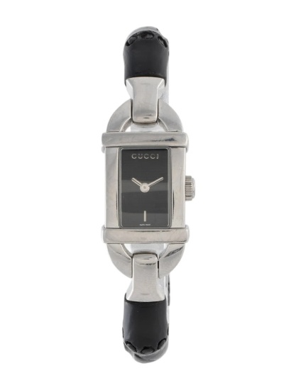 Gucci 6800 Series Black Dial Qtz Women's 16mm