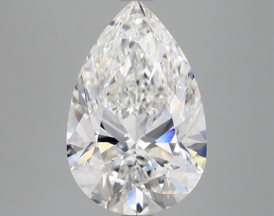 Igi Certified Pear Cut 5.02ct Vs2 Lab Diamond