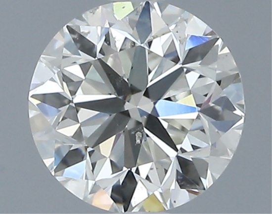 Gia Certified Round Cut .90ct Si2 Diamond