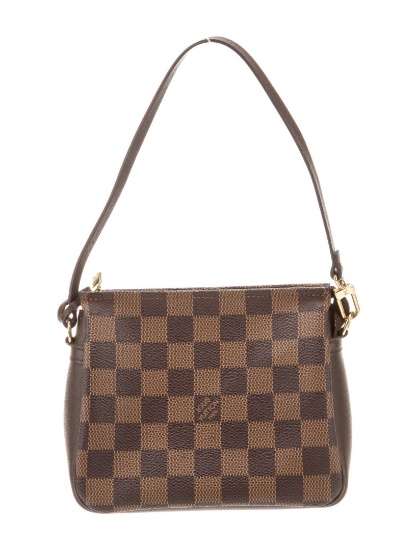 Louis Vuitton Ebene Pochette Trousse Zip Cls Hobo
