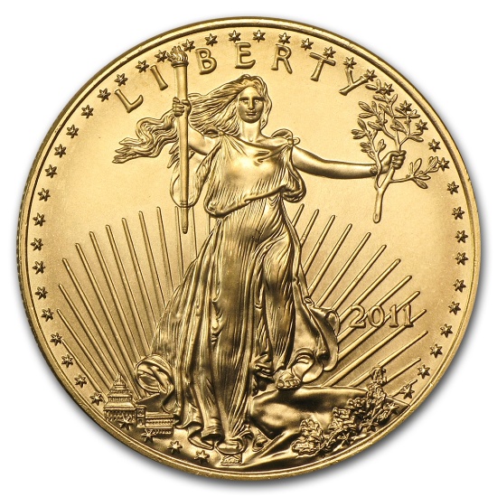 2011 1 Oz American Gold Eagle Bu