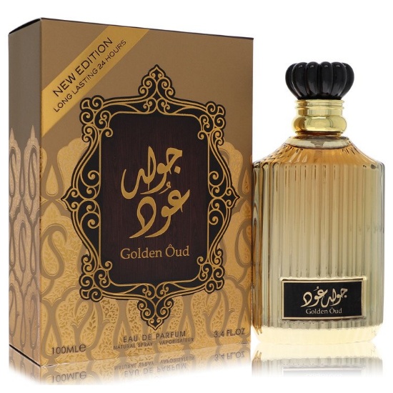 Lattafa Asdaaf Golden Oud Unisex 3.4 Oz Spray