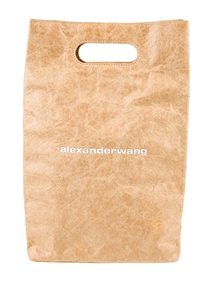 Alexander Wang Neutrals Graphic Top Hdl Bag