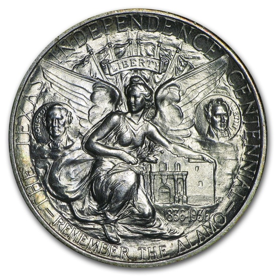 1934 Texas Independence Centennial 50c Bu