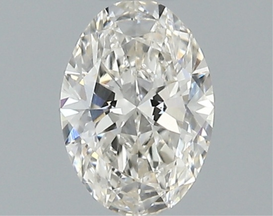Gia Certified Oval Cut .35ct Si1 Diamond