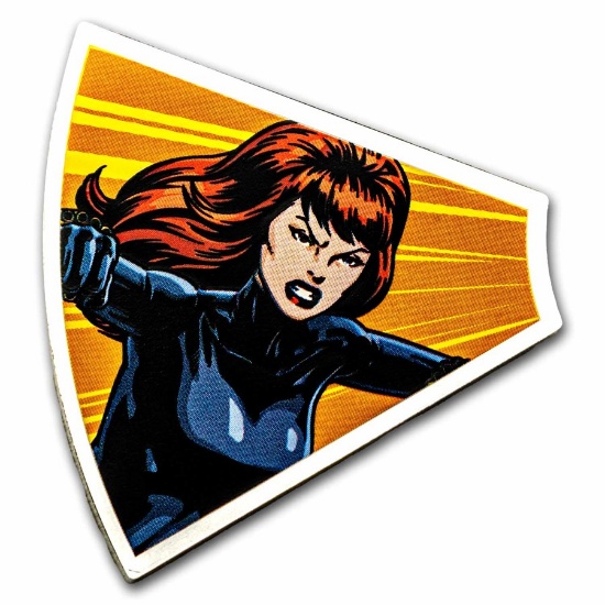 2023 Niue 1 Oz Silver Avengers 60th Black Widow